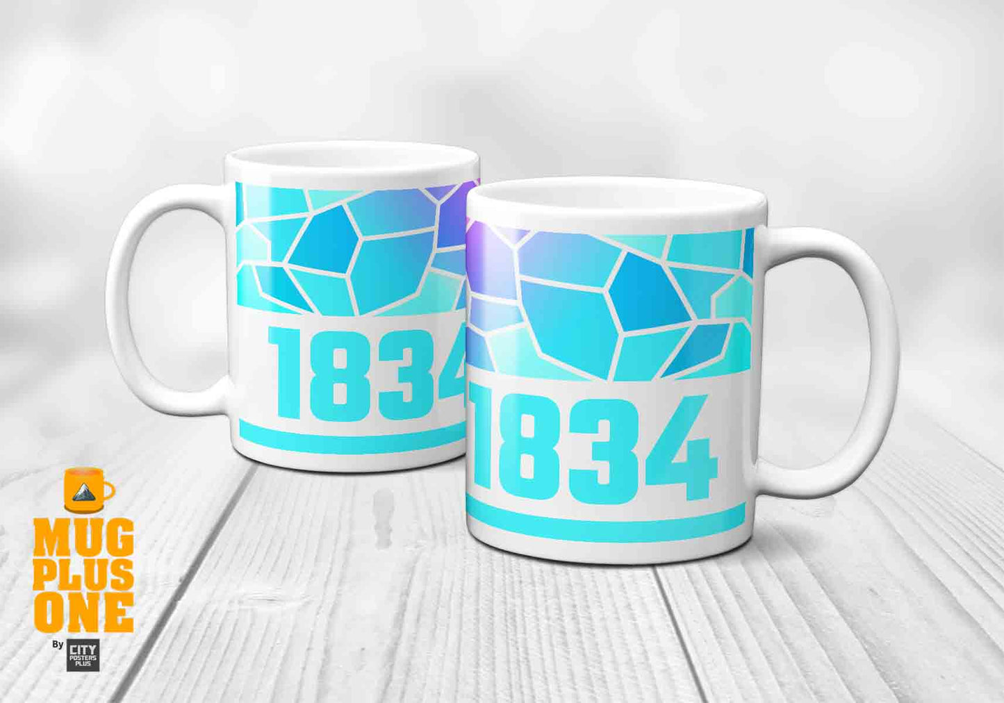 1834 Year Mug (11oz, White)