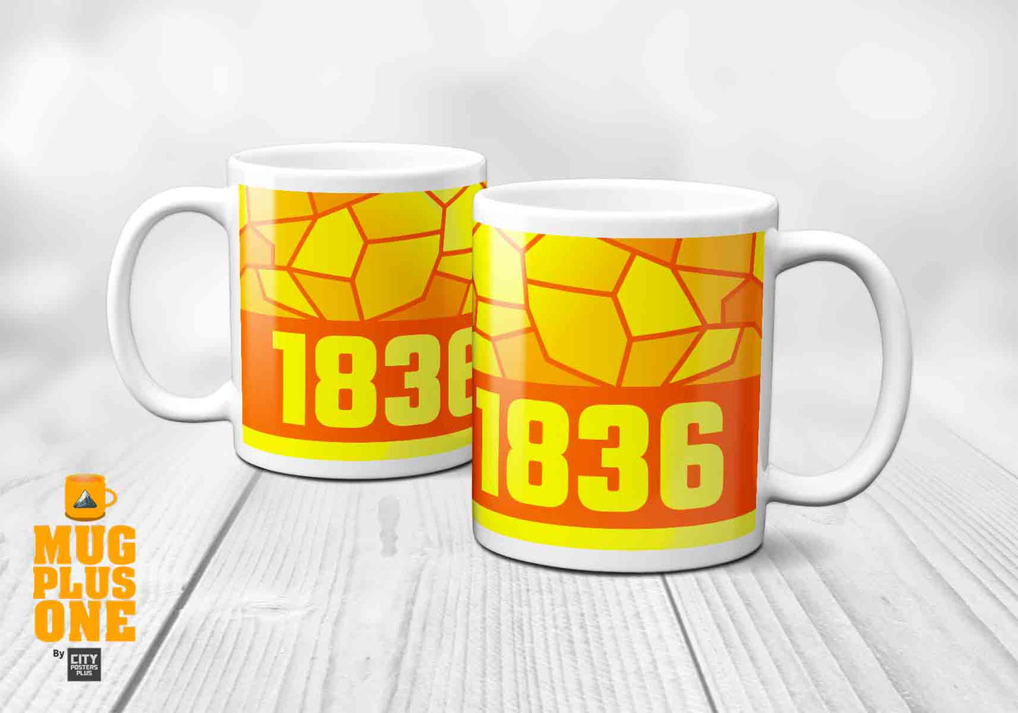 1836 Year Mug (11oz, Orange)