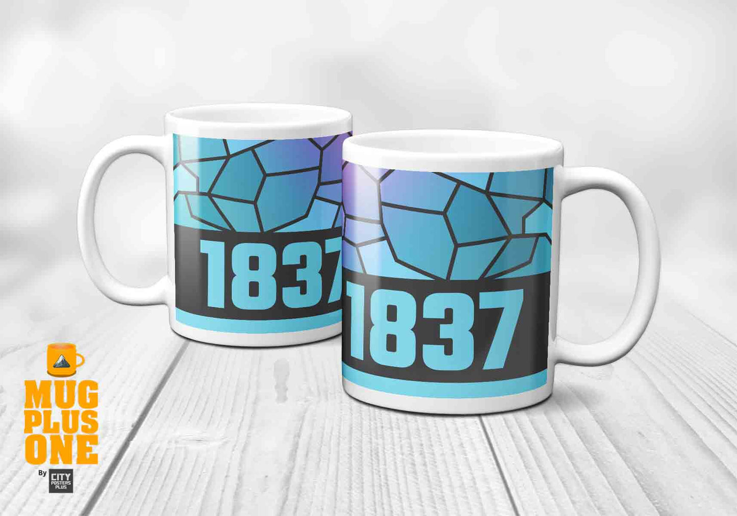 1837 Year Mug (11oz, Charcoal Grey)