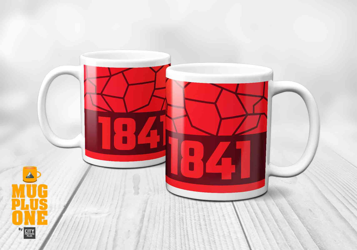 1841 Year Mug (11oz, Maroon)