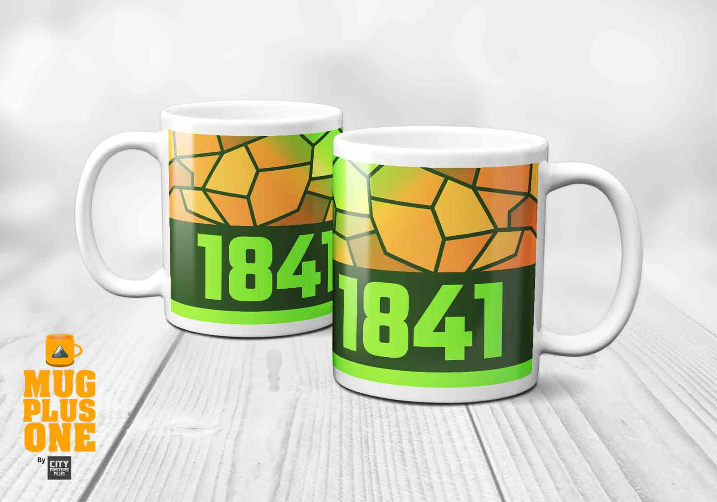1841 Year Mug (11oz, Olive Green)