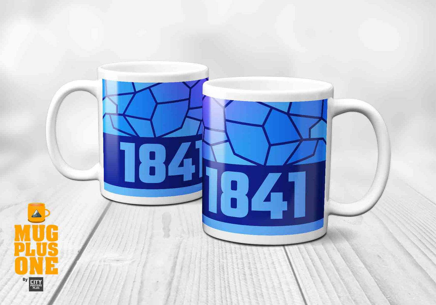 1841 Year Mug (11oz, Royal Blue)