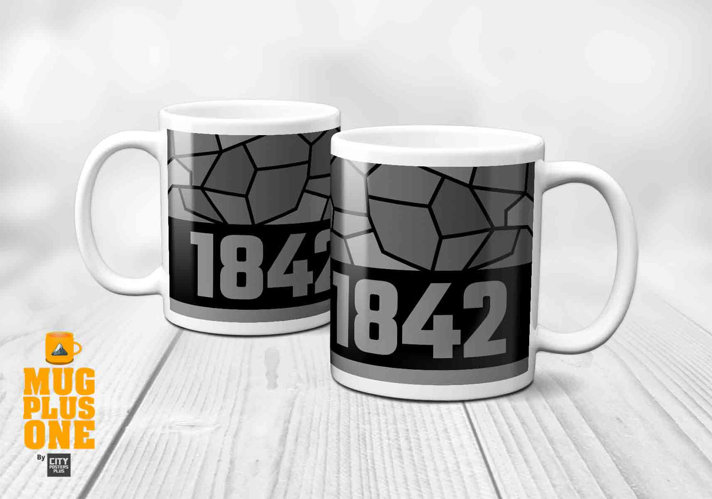 1842 Year Mug (11oz, Black)