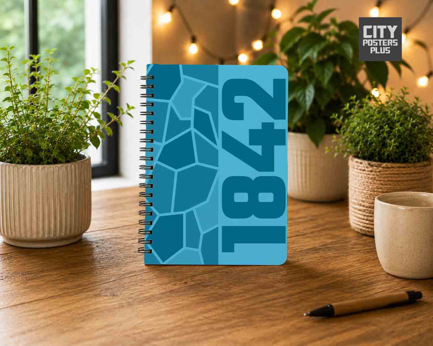 1842 Year Notebook (Sky Blue)
