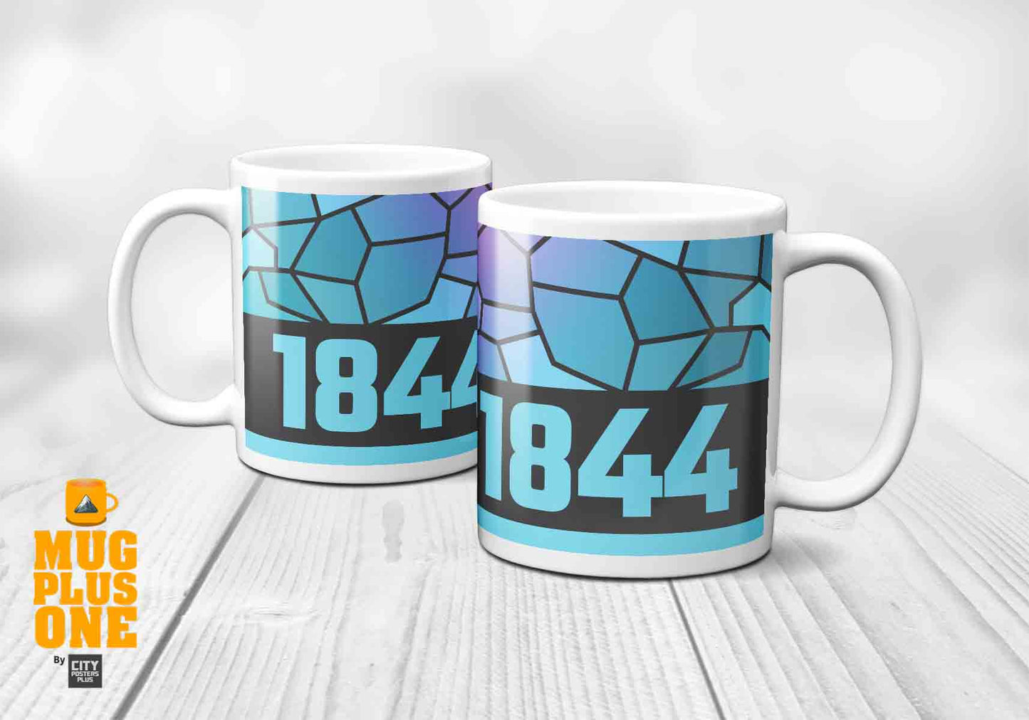 1844 Year Mug (11oz, Charcoal Grey)