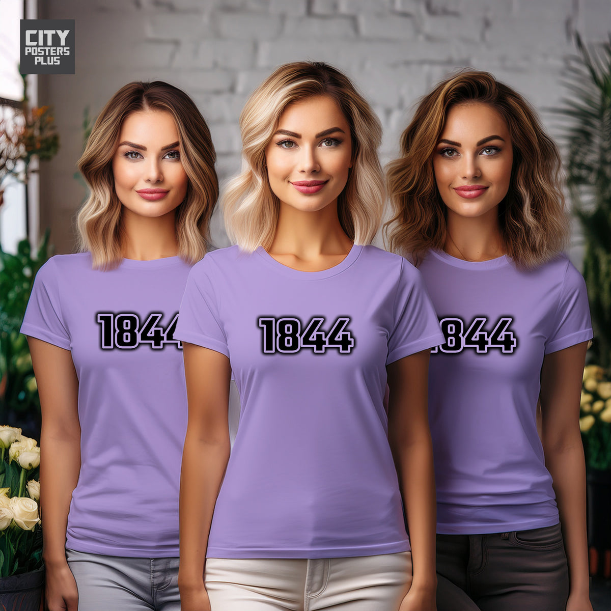 Year 1844 Vintage Birth Year Women T-Shirt