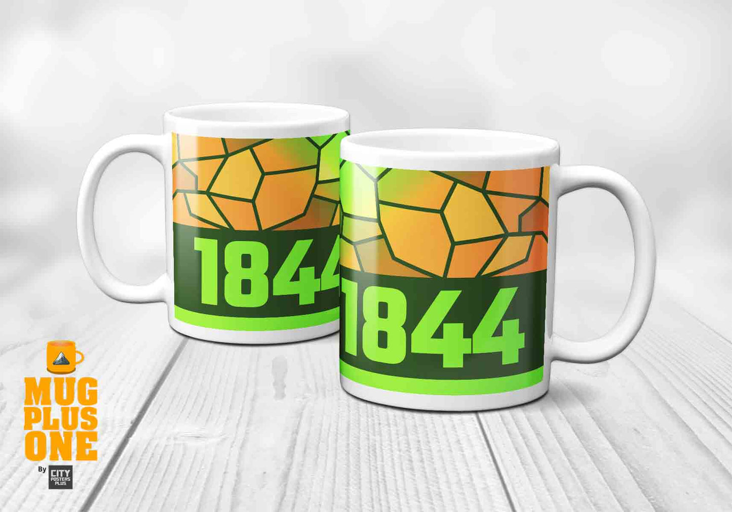 1844 Year Mug (11oz, Olive Green)