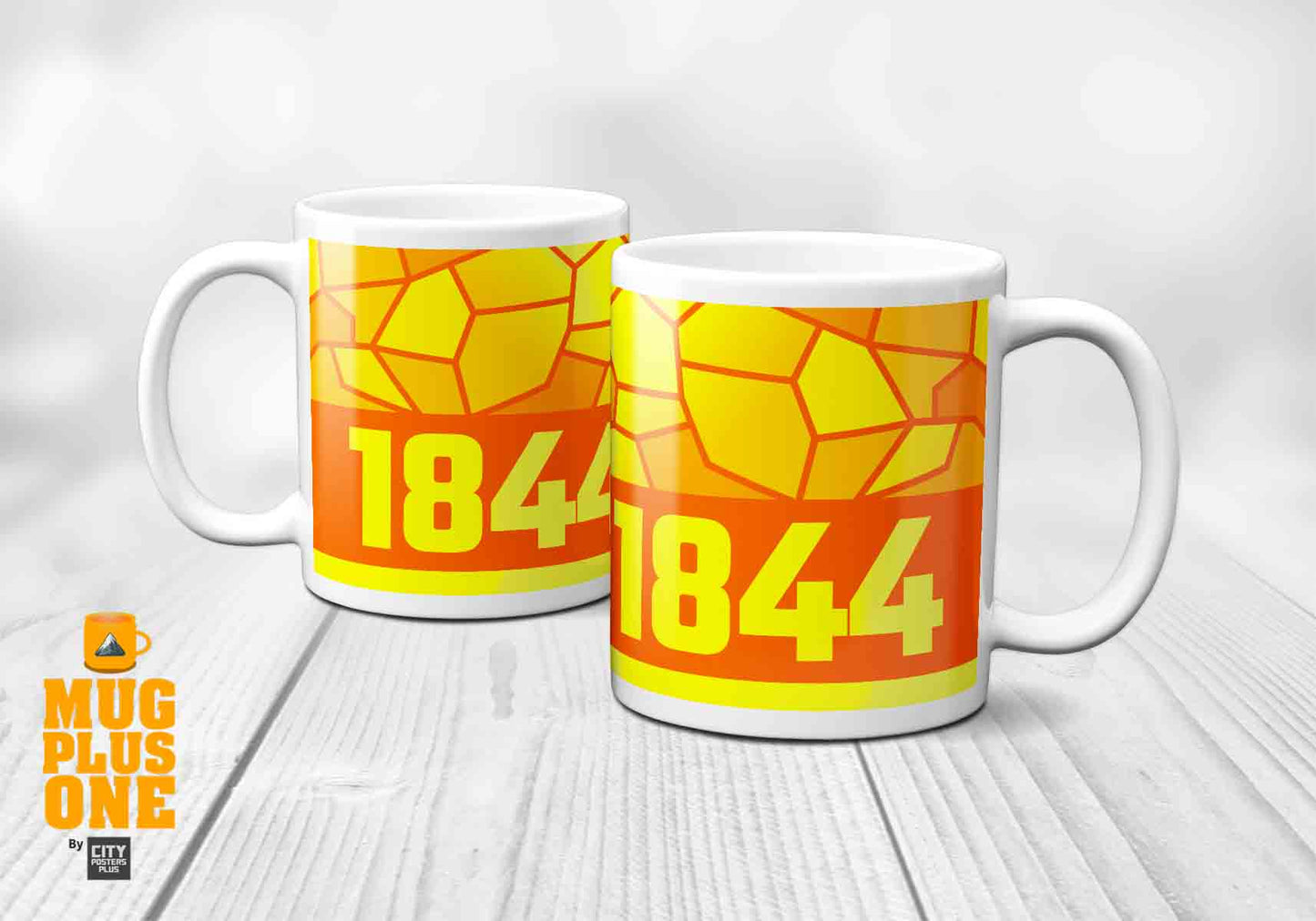 1844 Year Mug (11oz, Orange)