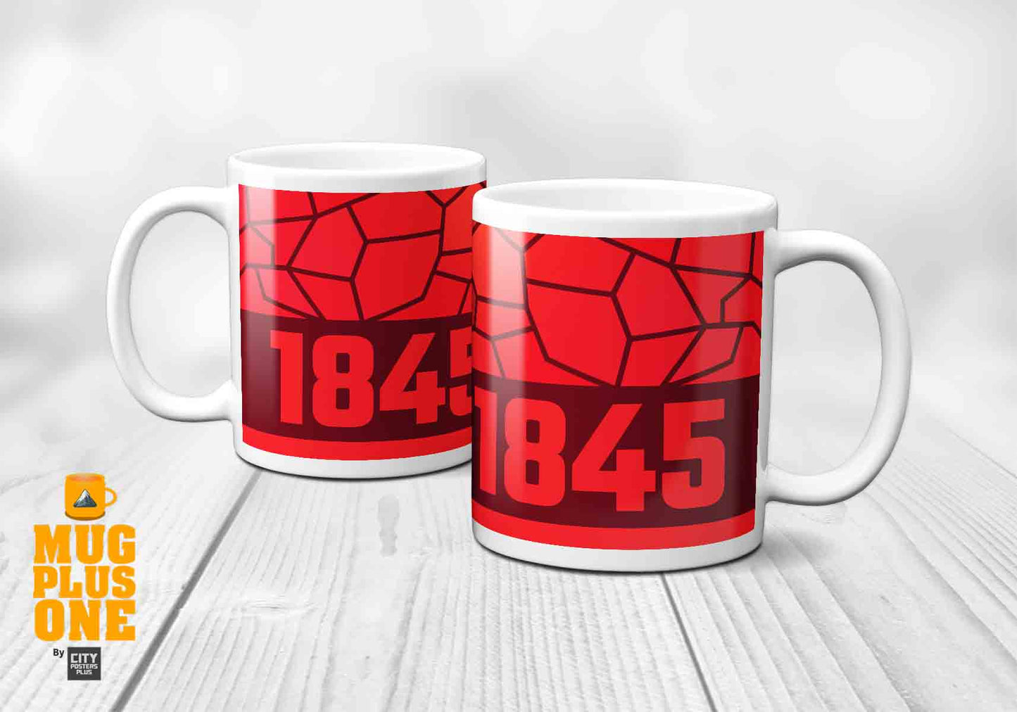 1845 Year Mug (11oz, Maroon)