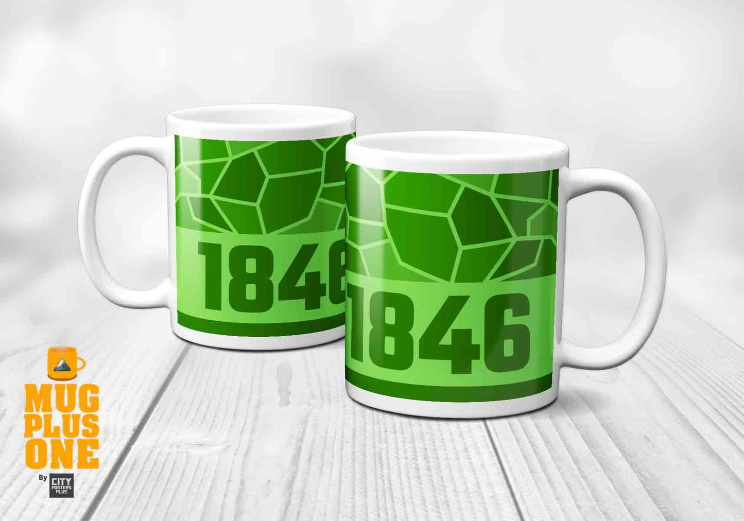 1846 Year Mug (11oz, Liril Green)
