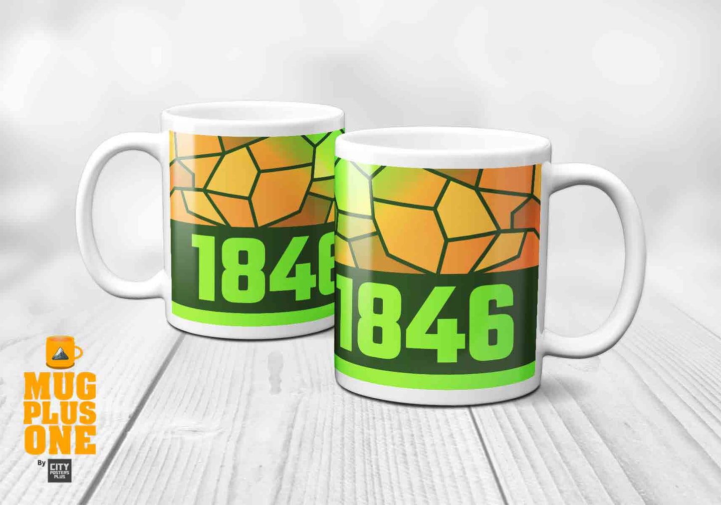 1846 Year Mug (11oz, Olive Green)