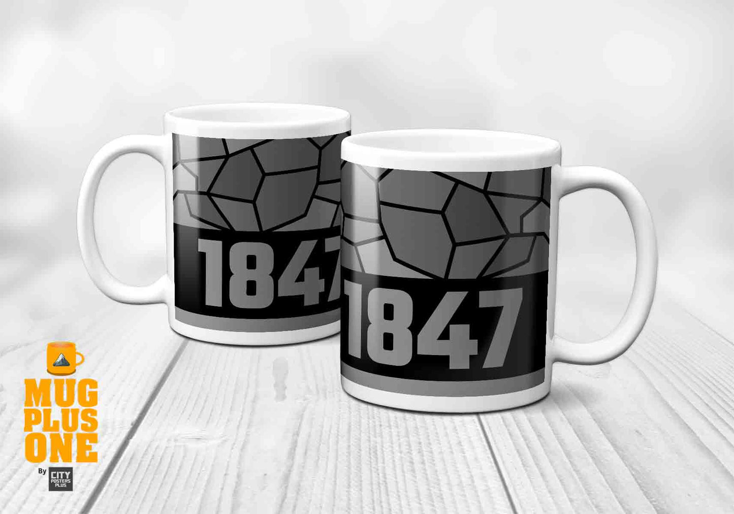 1847 Year Mug (11oz, Black)