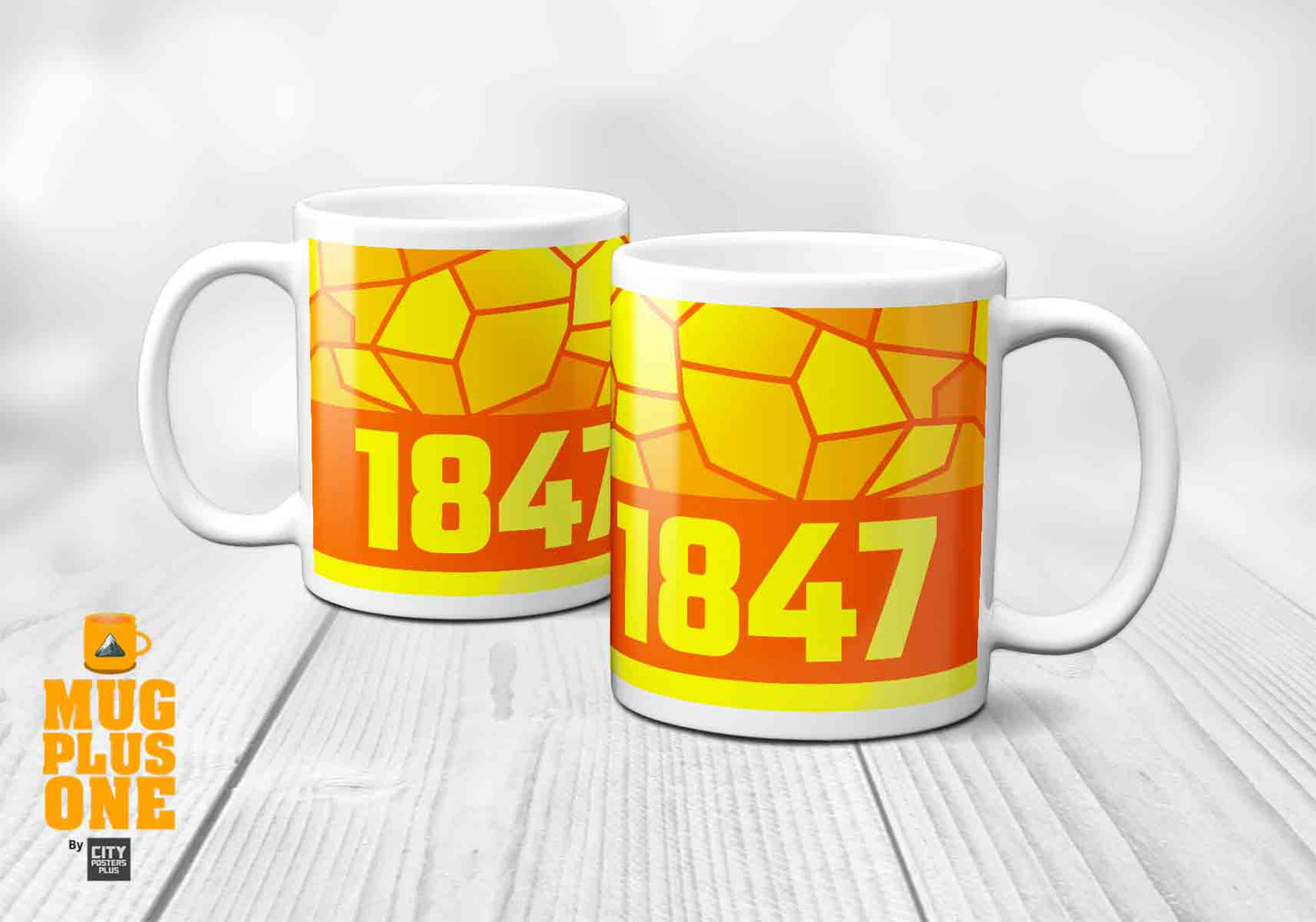 1847 Year Mug (11oz, Orange)