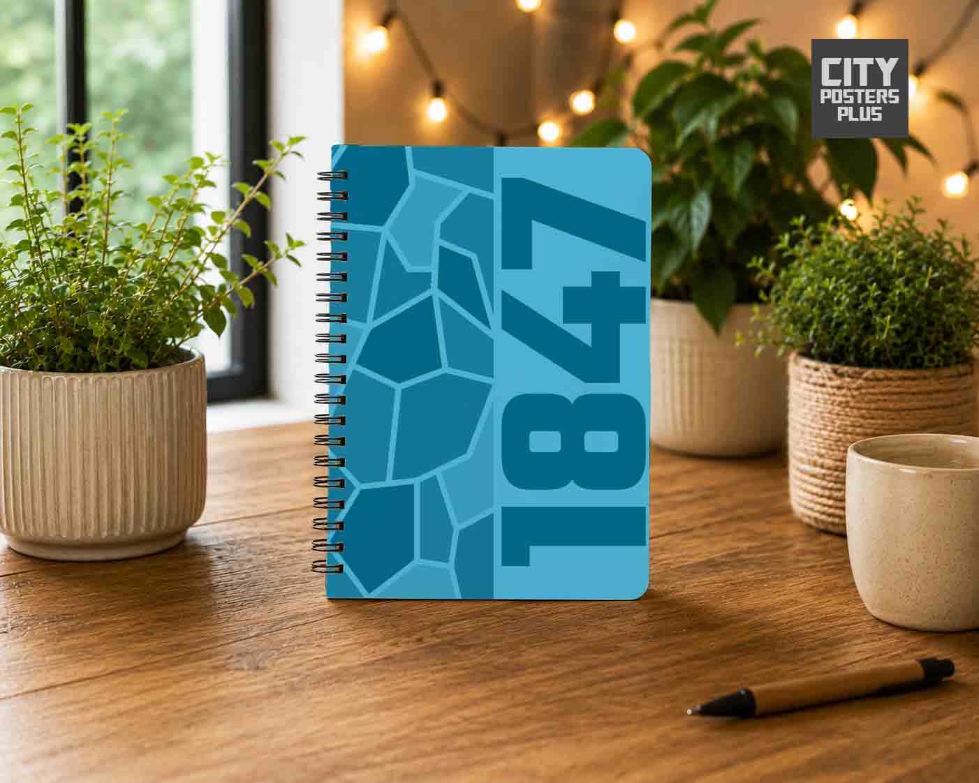 1847 Year Notebook (Sky Blue)