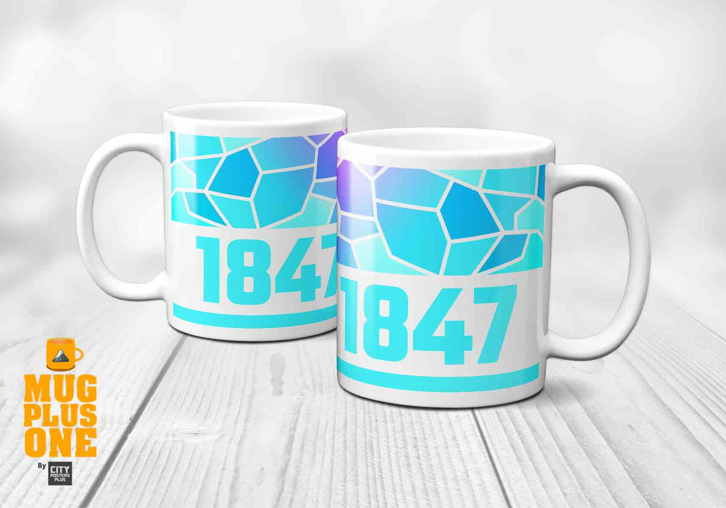 1847 Year Mug (11oz, White)