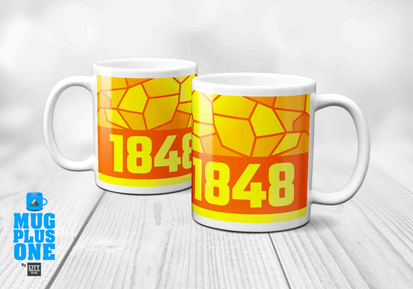 1848 Year Mug (11oz, Orange)