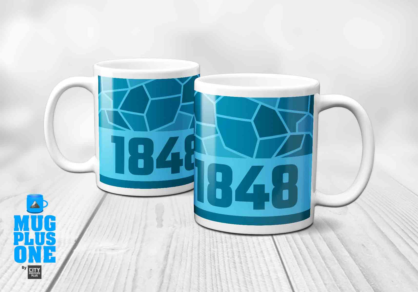 1848 Year Mug (11oz, Sky Blue)