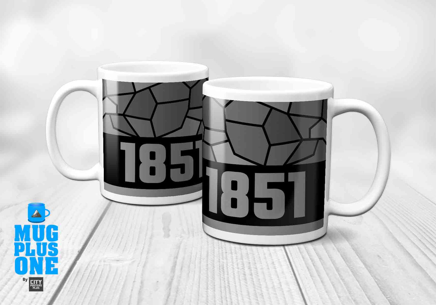 1851 Year Mug (11oz, Black)