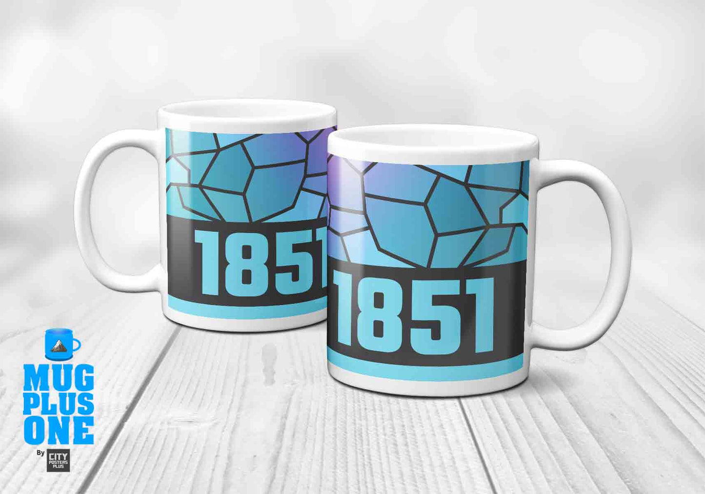 1851 Year Mug (11oz, Charcoal Grey)