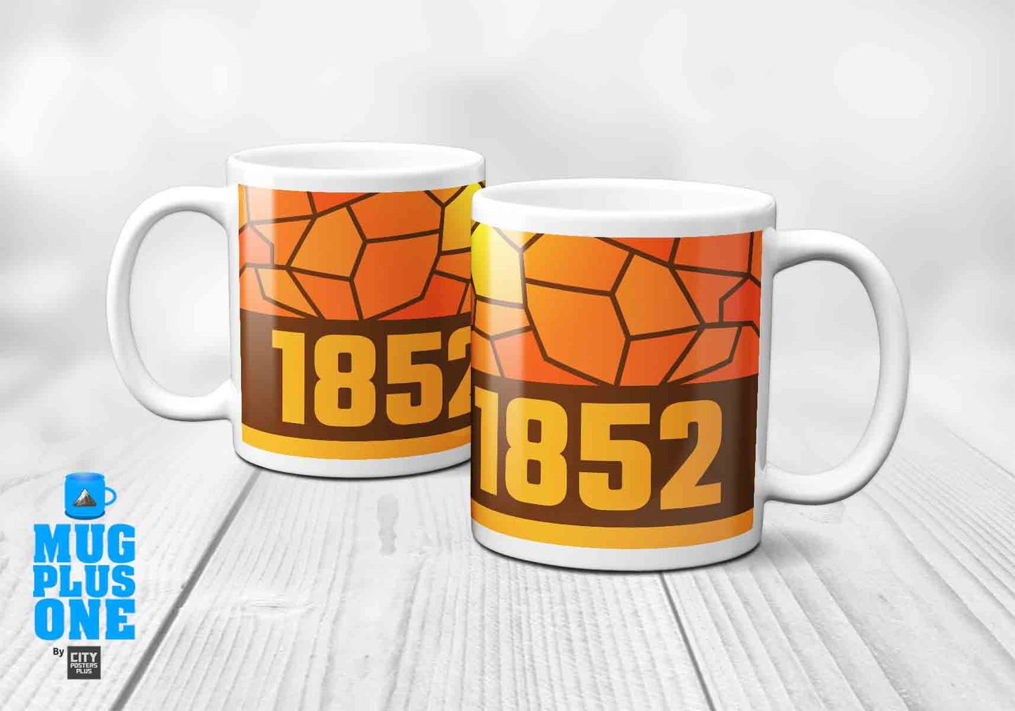 1852 Year Mug (11oz, Brown)