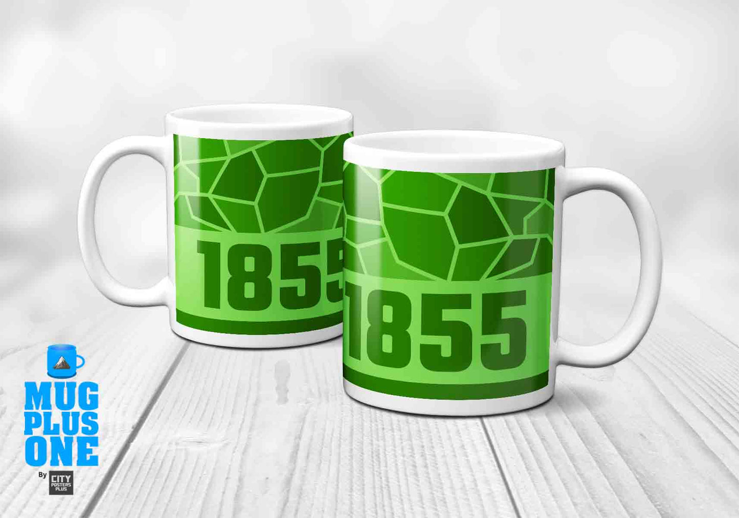 1855 Year Mug (11oz, Liril Green)