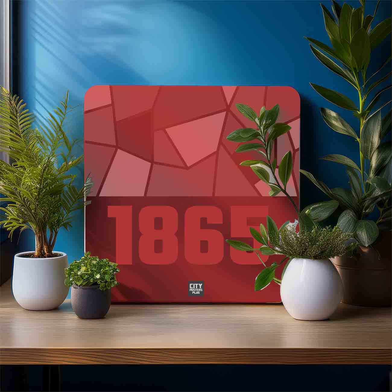 1865 Year Mousepad (Red)
