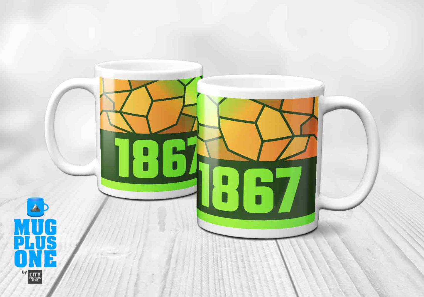 1867 Year Mug (11oz, Olive Green)
