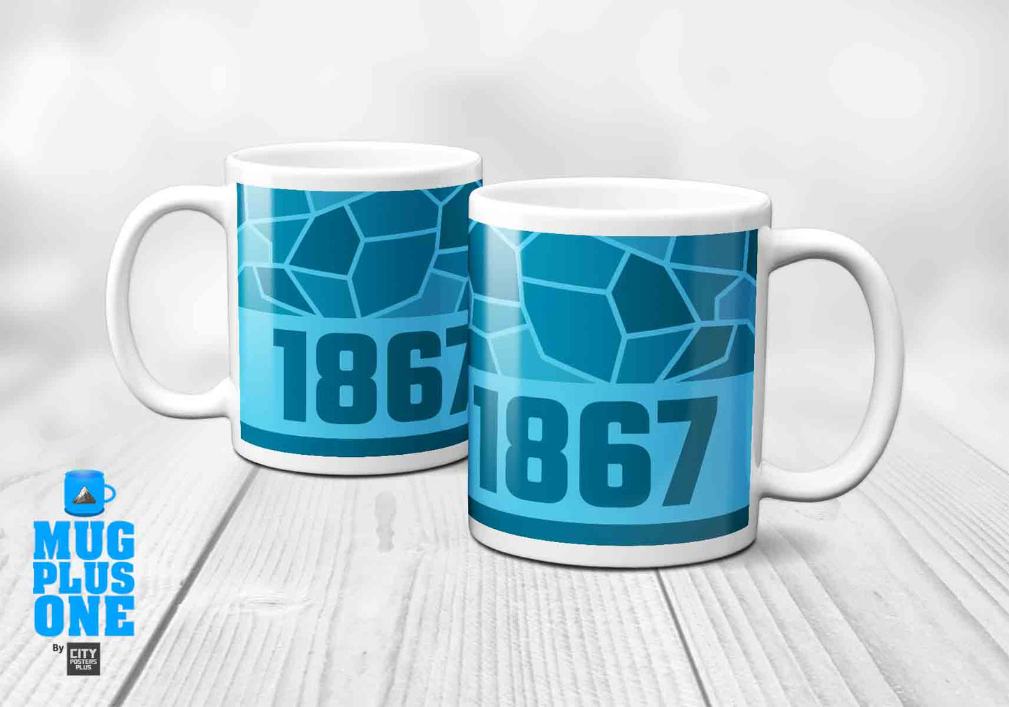 1867 Year Mug (11oz, Sky Blue)