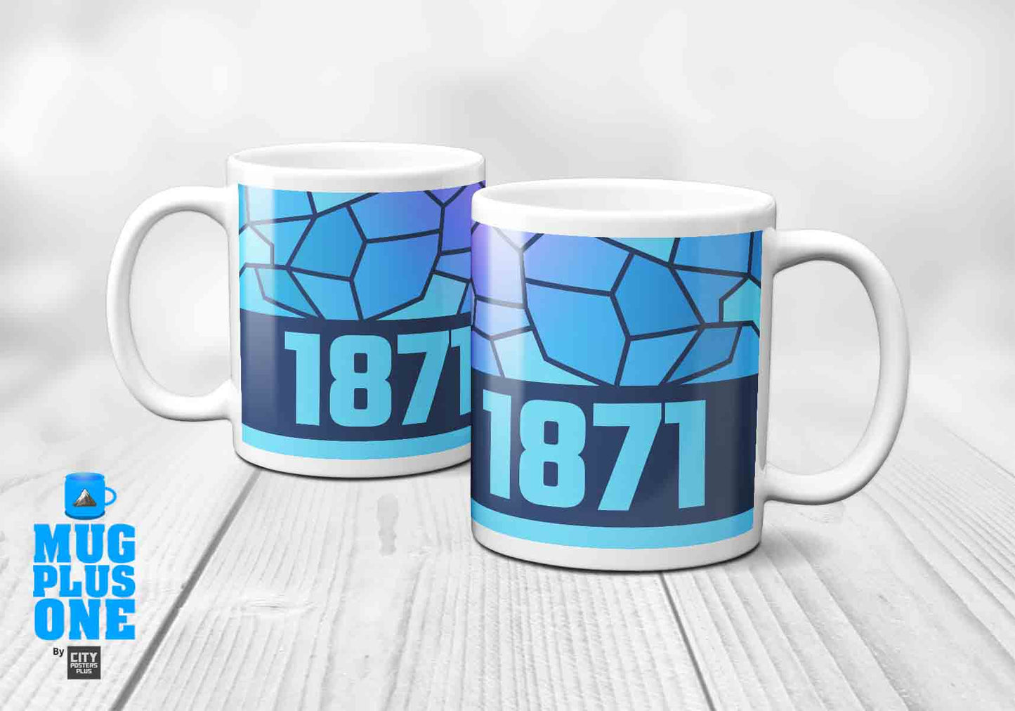 1871 Year Mug (11oz, Navy Blue)