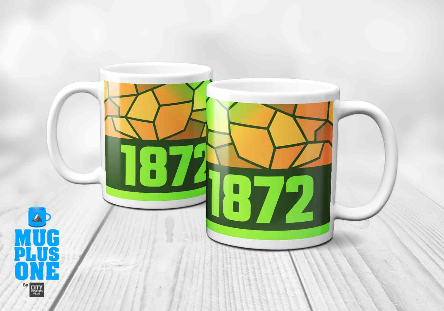 1872 Year Mug (11oz, Olive Green)