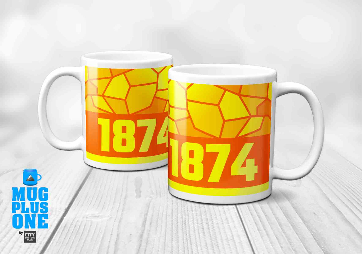 1874 Year Mug (11oz, Orange)