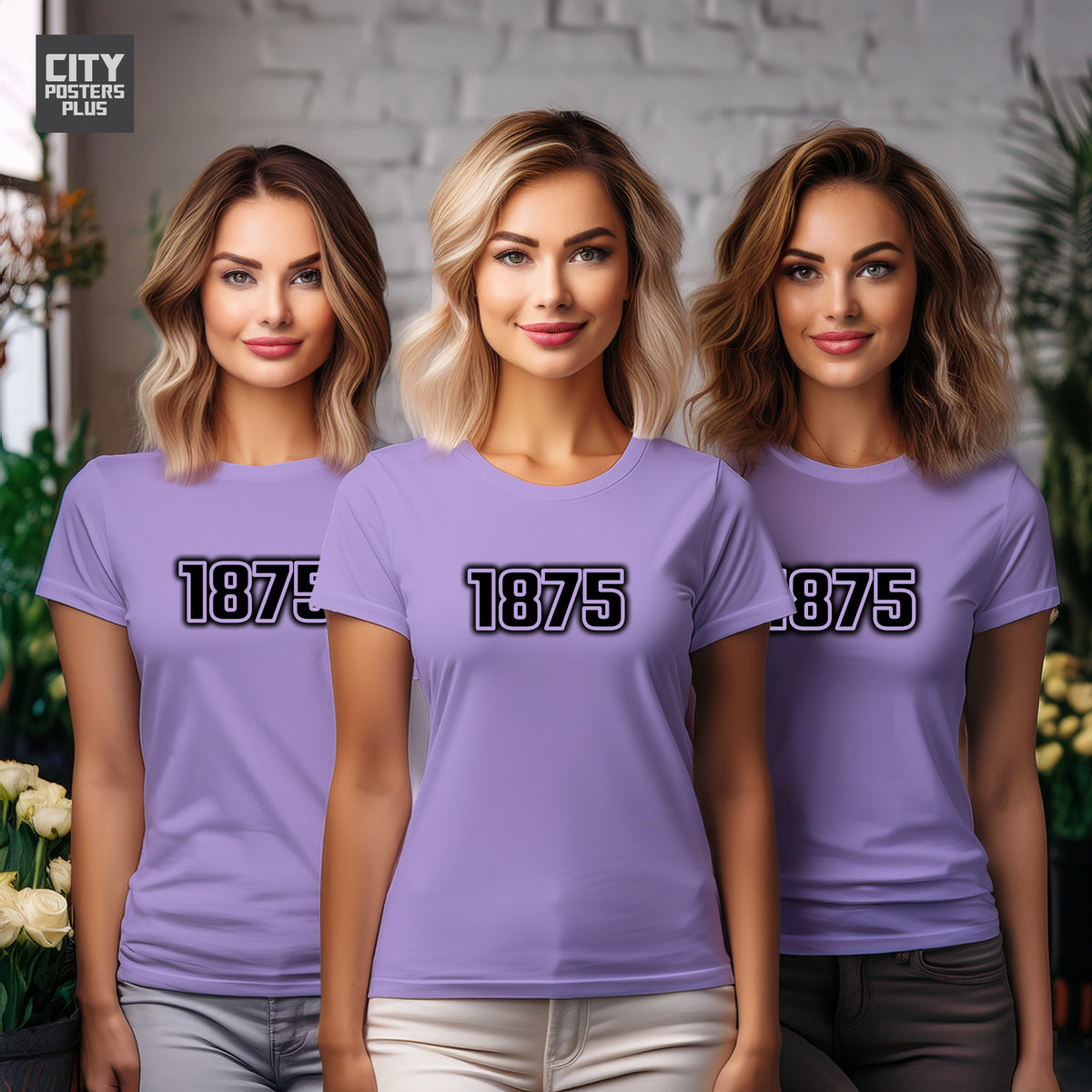 Year 1875 Vintage Birth Year Women T-Shirt