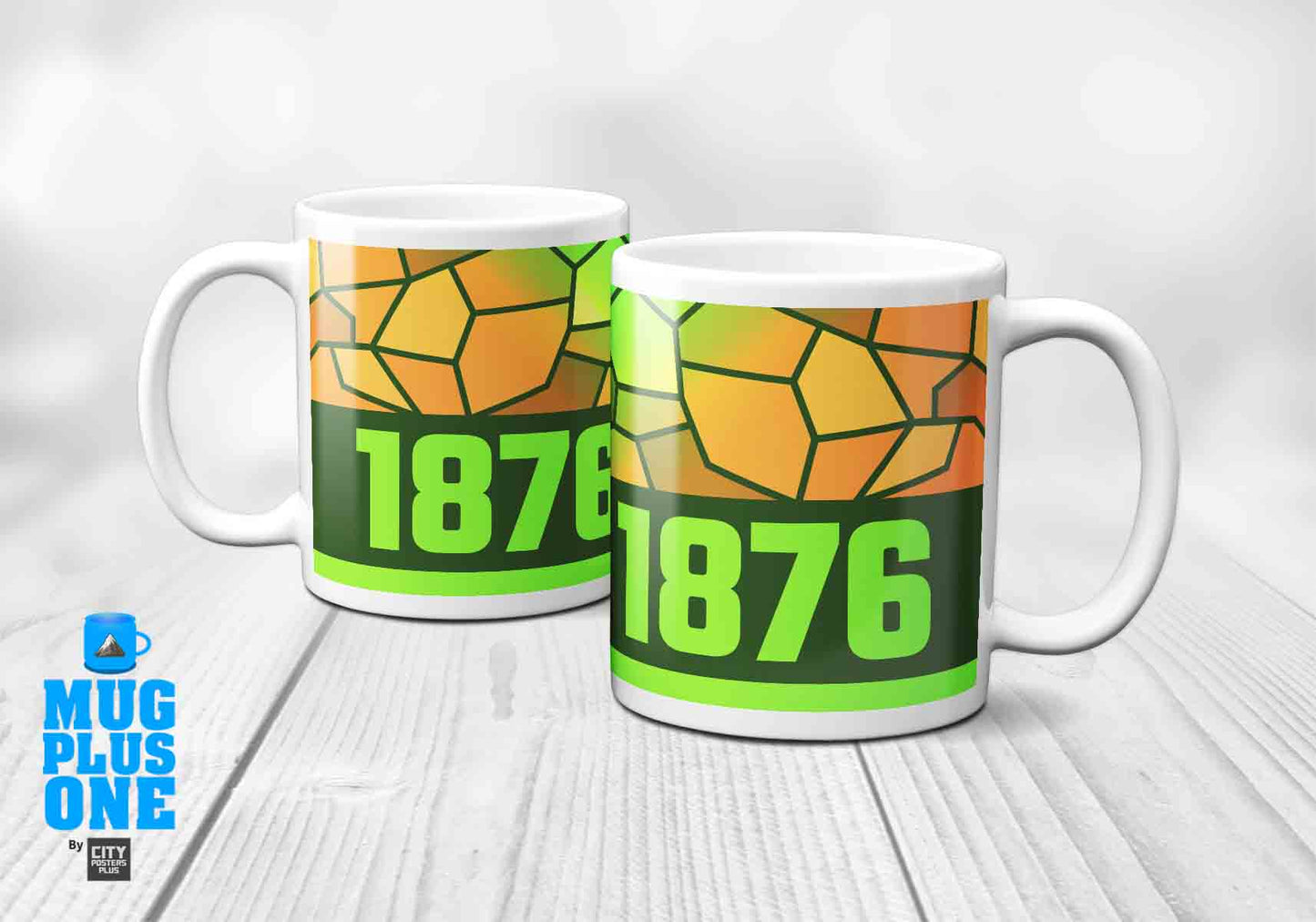 1876 Year Mug (11oz, Olive Green)