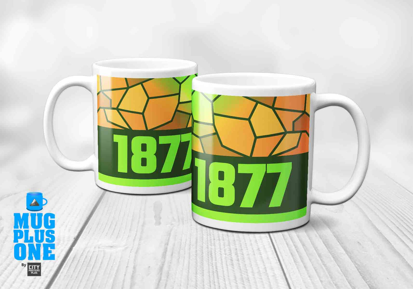 1877 Year Mug (11oz, Olive Green)
