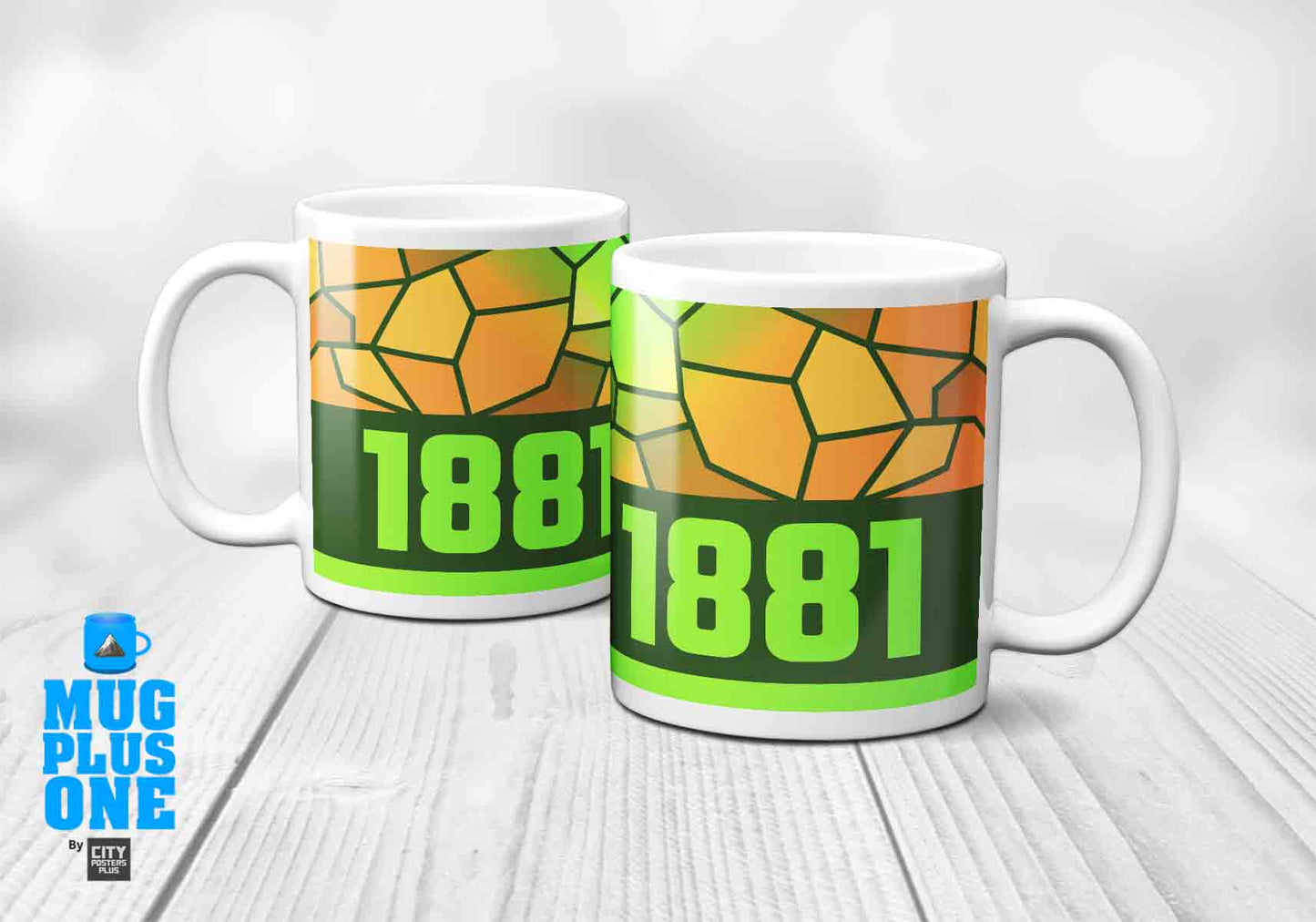 1881 Year Mug (11oz, Olive Green)