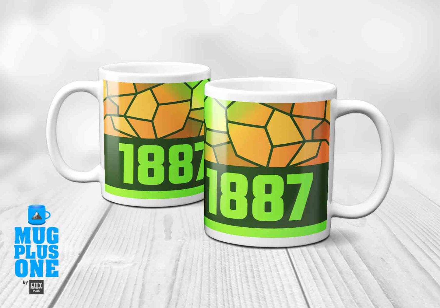 1887 Year Mug (11oz, Olive Green)