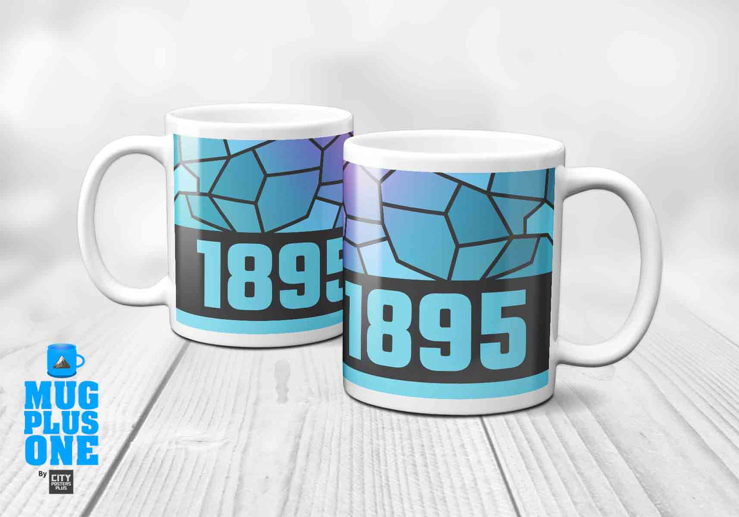 1895 Year Mug (11oz, Charcoal Grey)