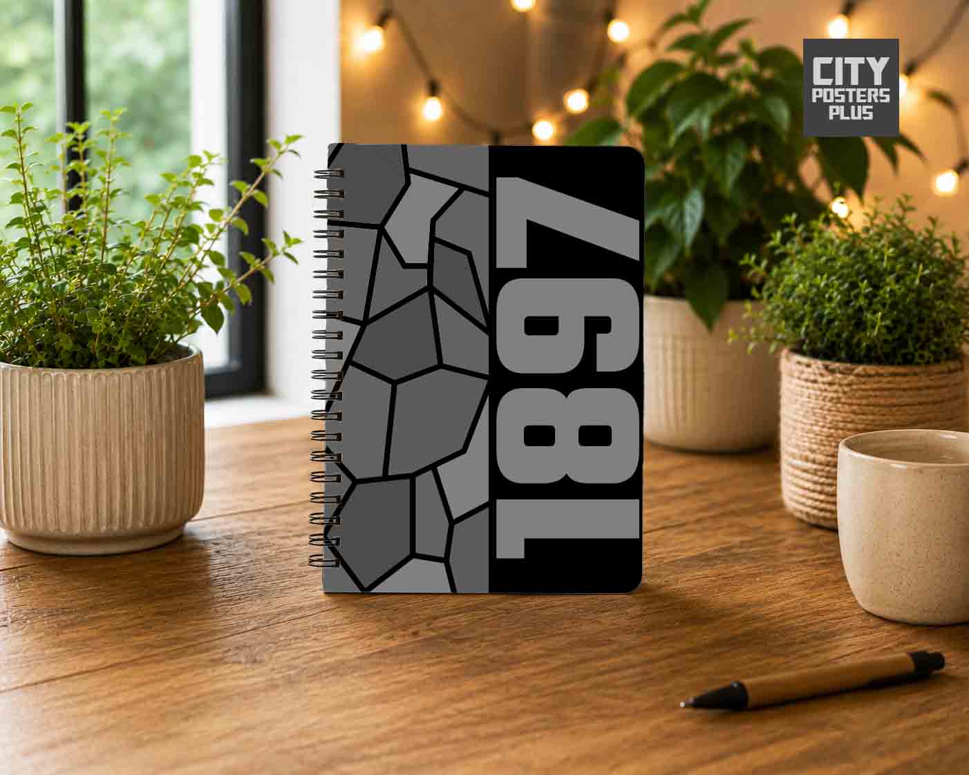 1897 Year Notebook (Black)