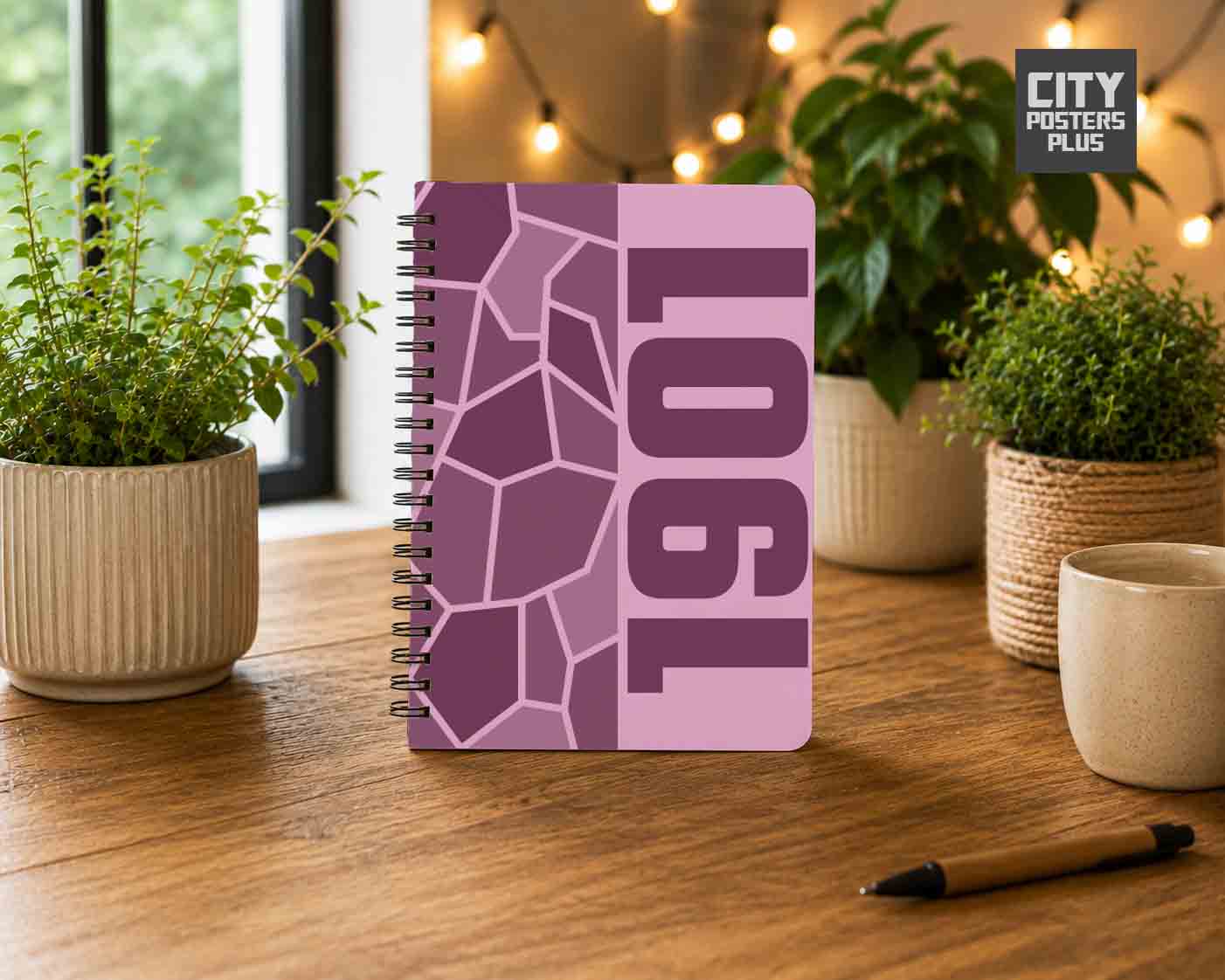 1901 Year Notebook (Light Pink)