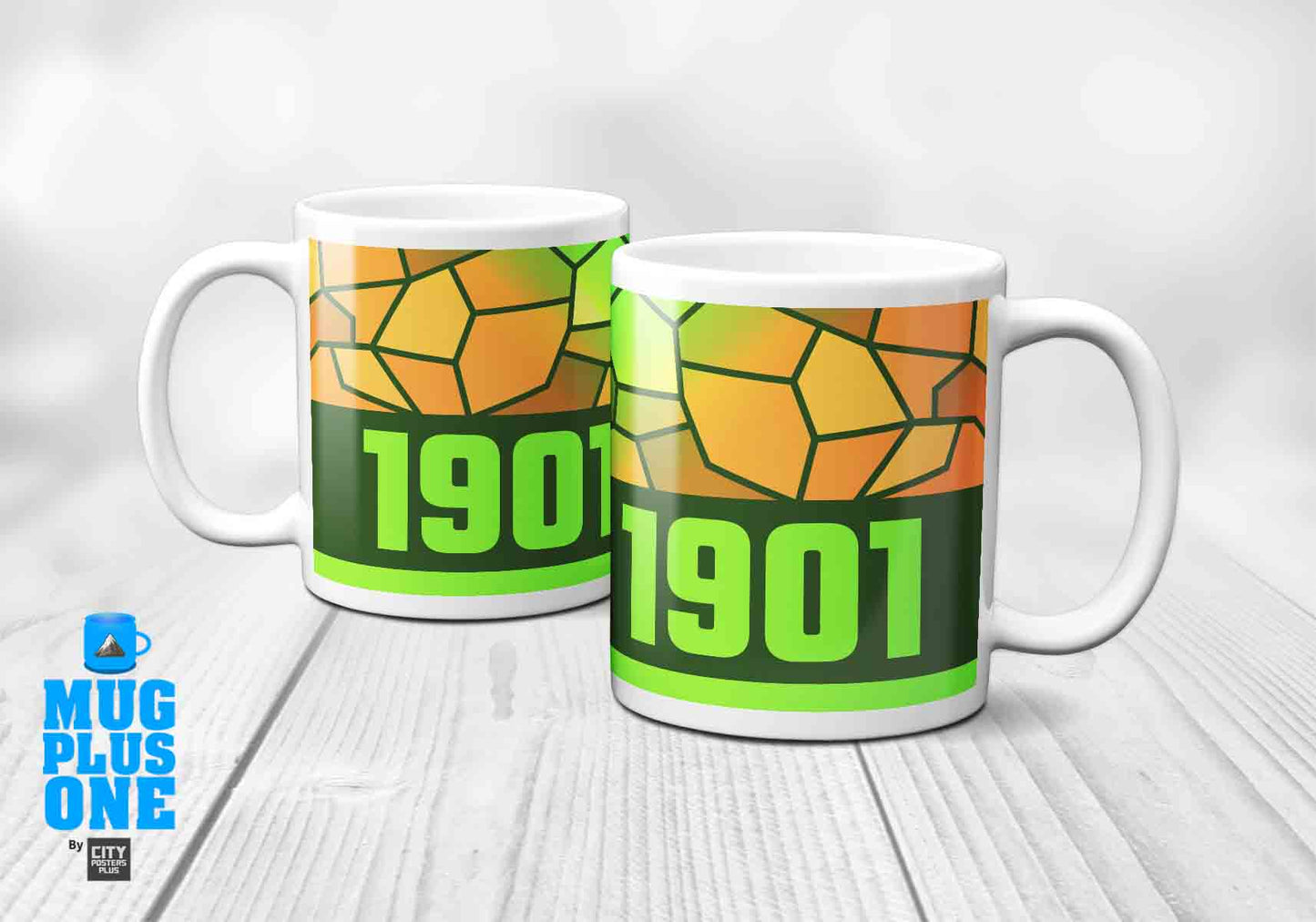 1901 Year Mug (11oz, Olive Green)
