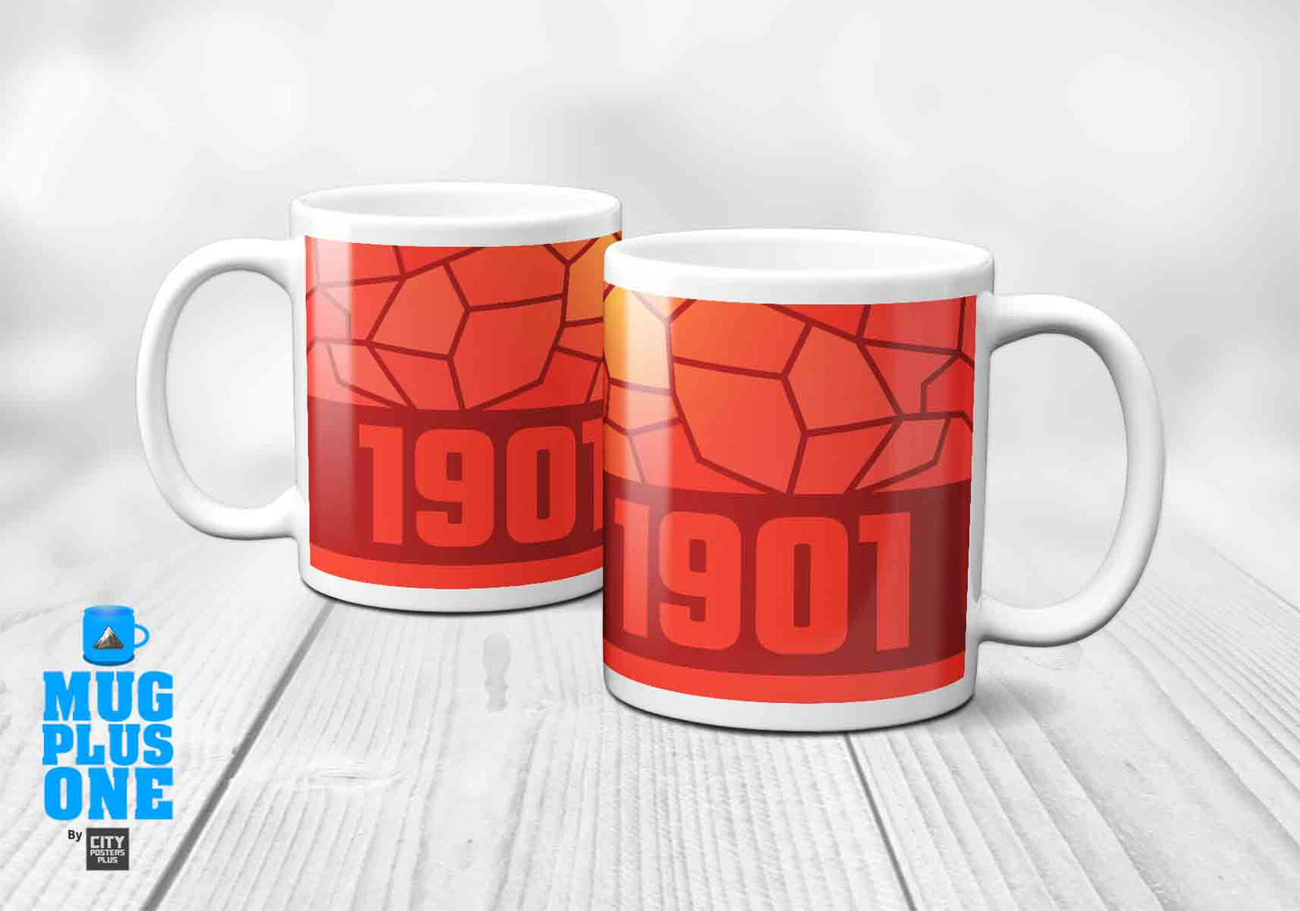 1901 Year Mug (11oz, Red)