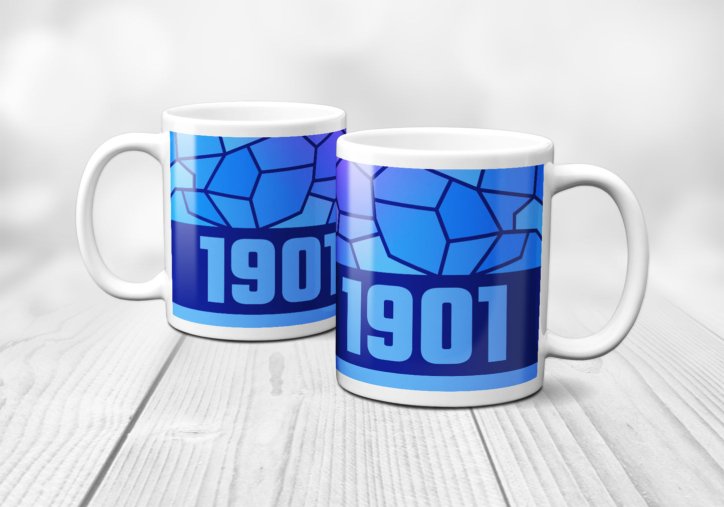 1901 Year Mug (11oz, Royal Blue)