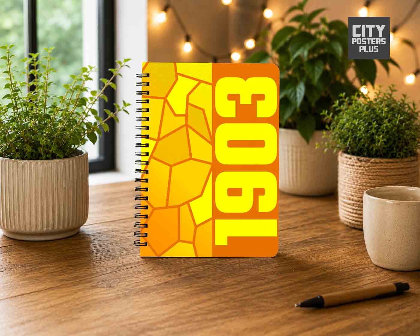 1903 Year Notebook (Orange)