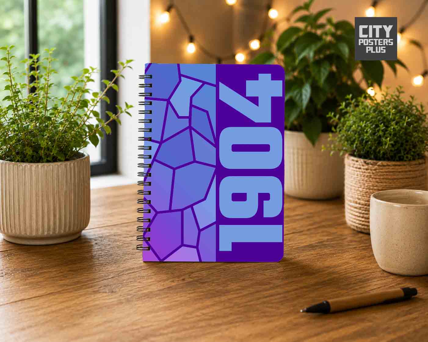 1904 Year Notebook (Purple)