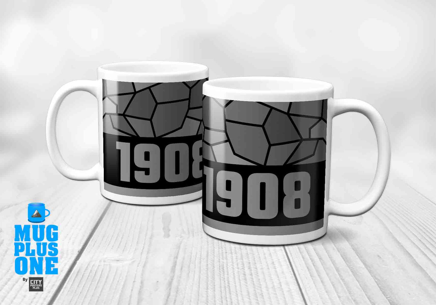 1908 Year Mug (11oz, Black)