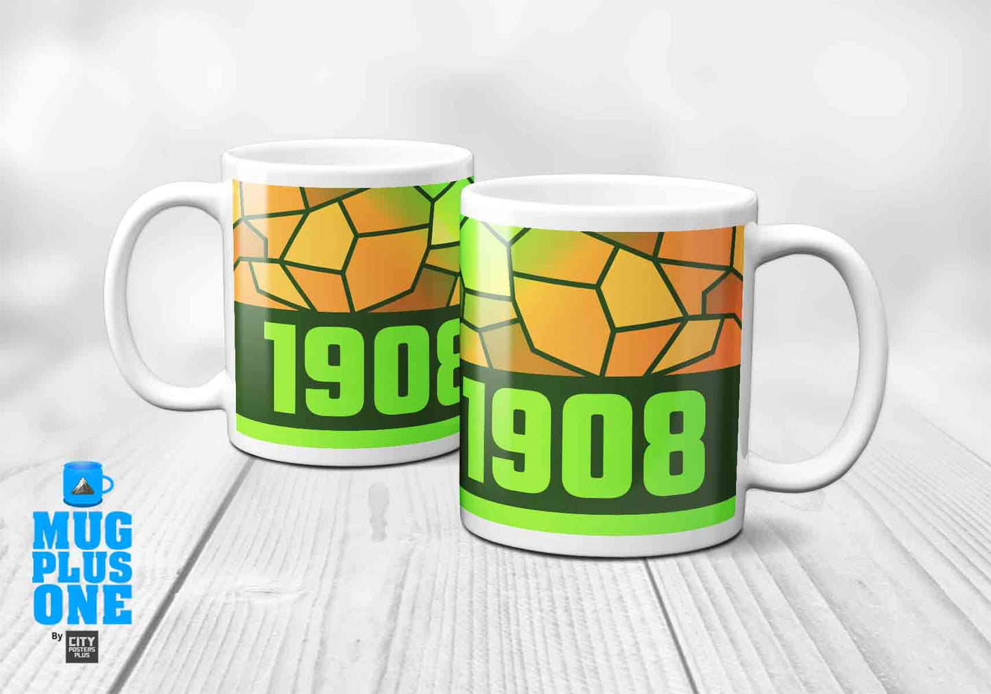 1908 Year Mug (11oz, Olive Green)