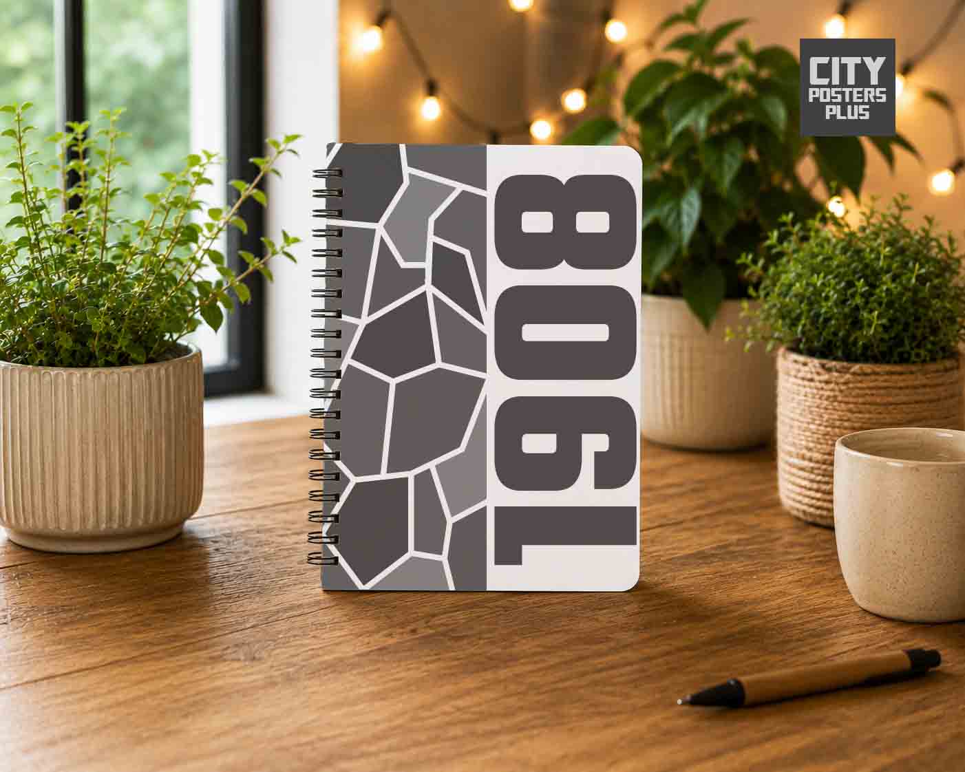 1908 Year Notebook (White)
