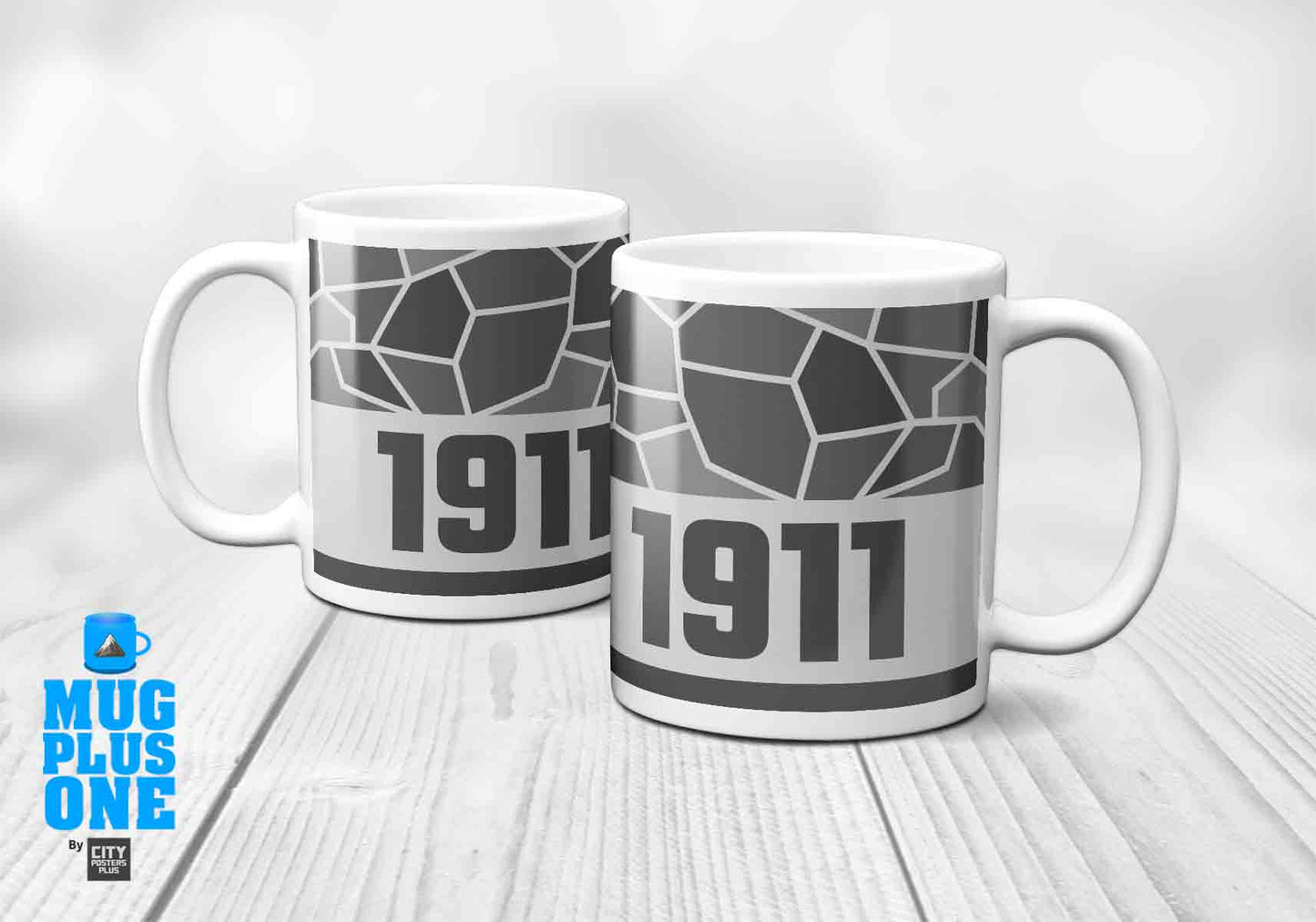 1911 Year Mug (11oz, Melange Grey)