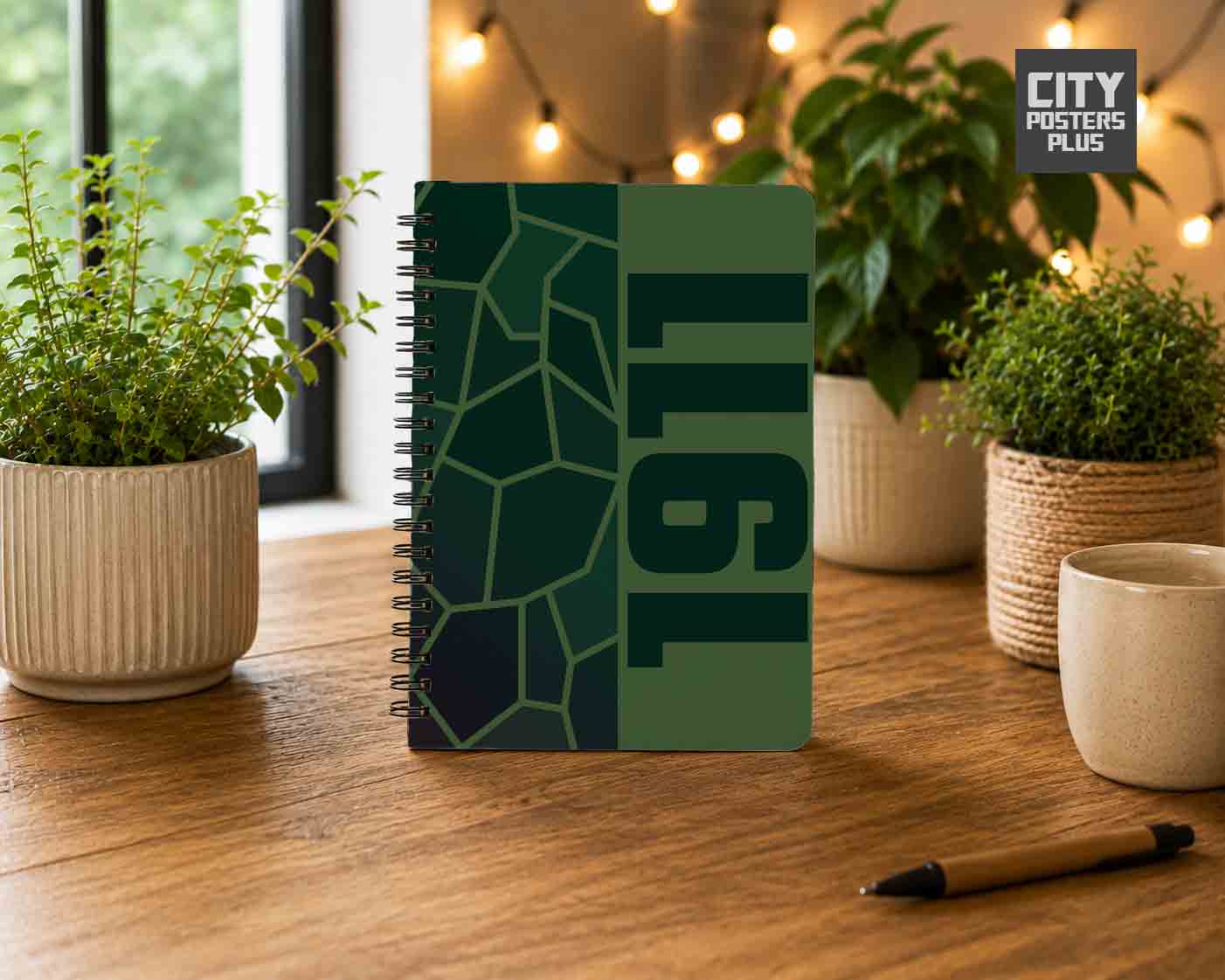 1911 Year Notebook (Olive Green)