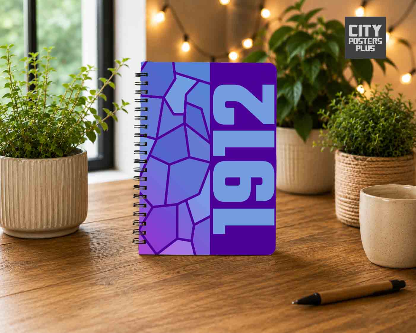 1912 Year Notebook (Purple)